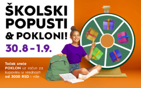 🎡ŠKOLSKI POPUSTI I POKLONI, 30.avgust – 01. septembar !🎡
