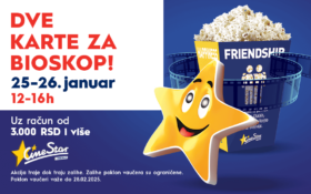 📽️DVE KARTE ZA BIOSKOP na poklon🎁 📽️