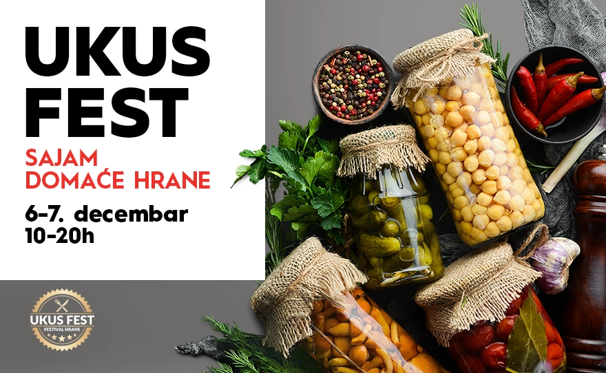 🍽️ UKUS FEST 6–7. decembar, 10–20h 🍽️