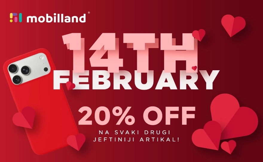 Mobilland – Specijalna ponuda za Dan ljubavi!
