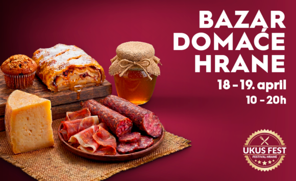 🧀🍷 BAZAR DOMAĆE HRANE, 18–19. april 🧀🍷