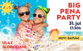 🫧PENA PARTY, petak, 31. jul od 17:30h🫧