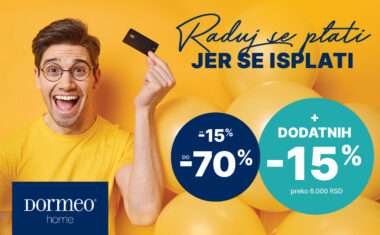 Pay day u Dormeo home prodavnici!