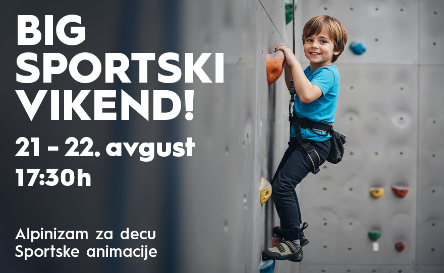 🤸 BIG SPORTSKI VIKEND, 21–22. avgust🤸